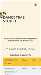 Mobile Screenshot of dancetimestudio.it